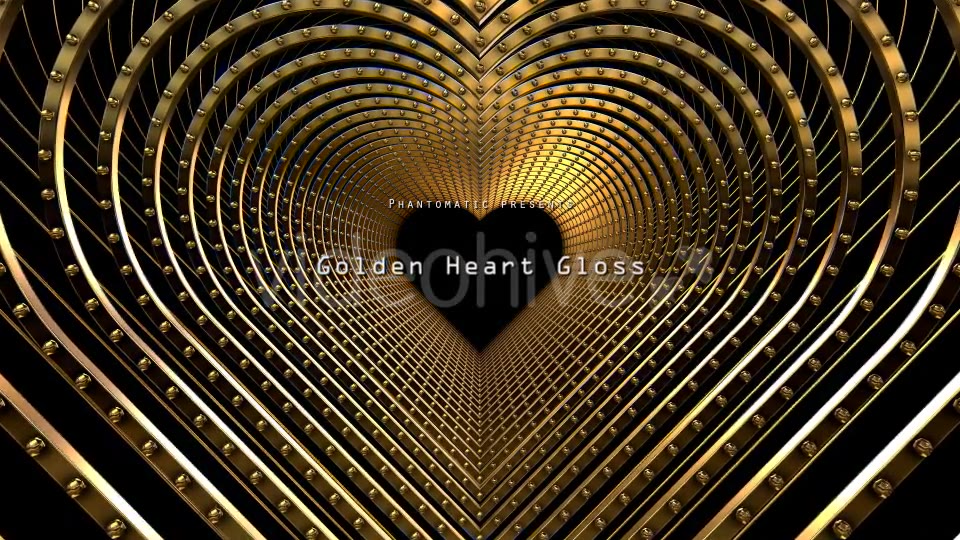 Golden Heart Gloss 2 Videohive 19449541 Motion Graphics Image 4