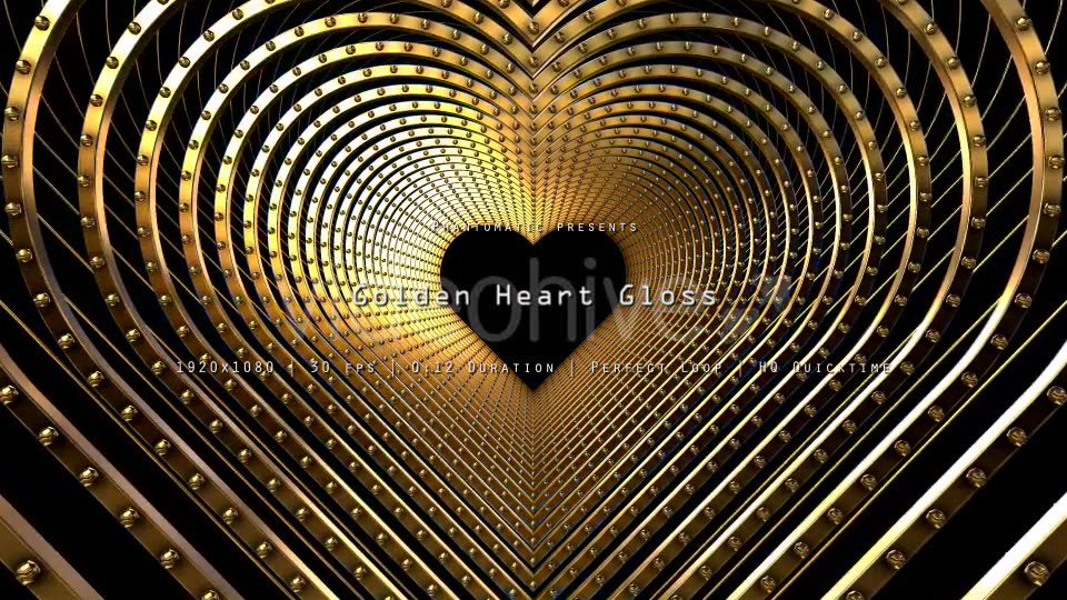 Golden Heart Gloss 2 Videohive 19449541 Motion Graphics Image 5