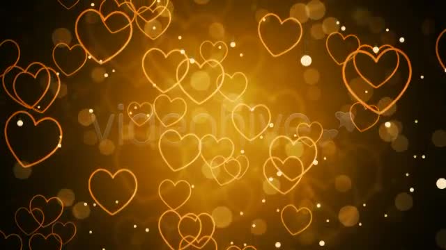 Golden Hearts Videohive 3798219 Motion Graphics Image 1