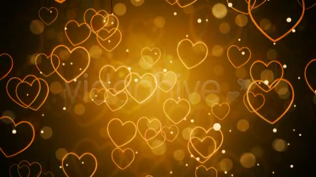 Golden Hearts Videohive 3798219 Motion Graphics Image 2