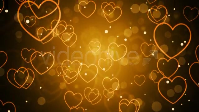 Golden Hearts Videohive 3798219 Motion Graphics Image 3
