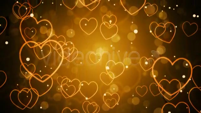 Golden Hearts Videohive 3798219 Motion Graphics Image 4