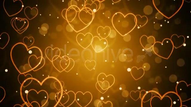 Golden Hearts Videohive 3798219 Motion Graphics Image 5