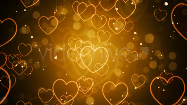 Golden Hearts Videohive 3798219 Motion Graphics Image 8