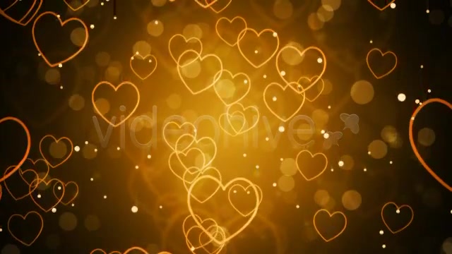 Golden Hearts Videohive 3798219 Motion Graphics Image 9