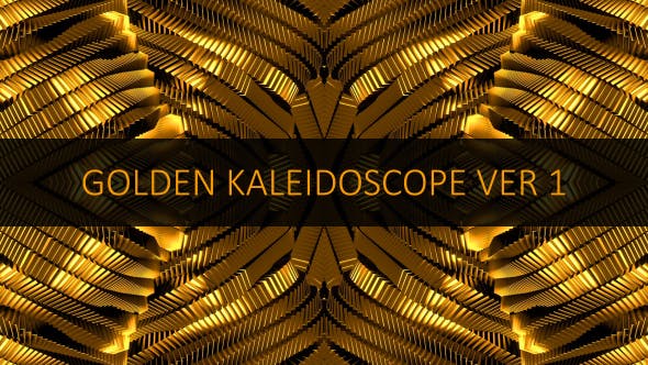 Golden Kaleidoscope Ver 1 - Download Videohive 14591784
