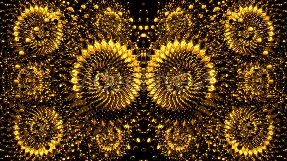 Golden Kaleidoscope Ver 2 Videohive 14599680 Motion Graphics Image 6