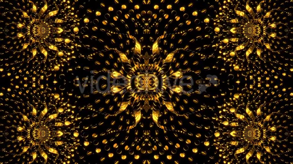 Golden Kaleidoscope Ver 3 Videohive 14601677 Motion Graphics Image 6