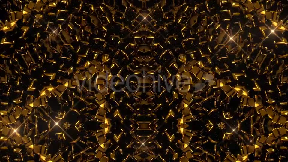 Golden Kaleidoscope Ver 5 Videohive 14781859 Motion Graphics Image 2