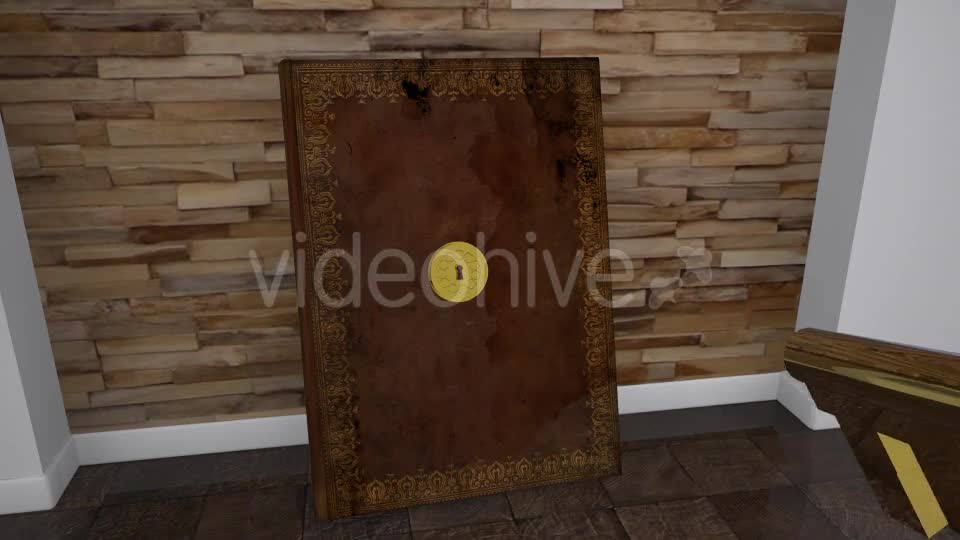 Golden Key Book Open Videohive 14770888 Motion Graphics Image 1