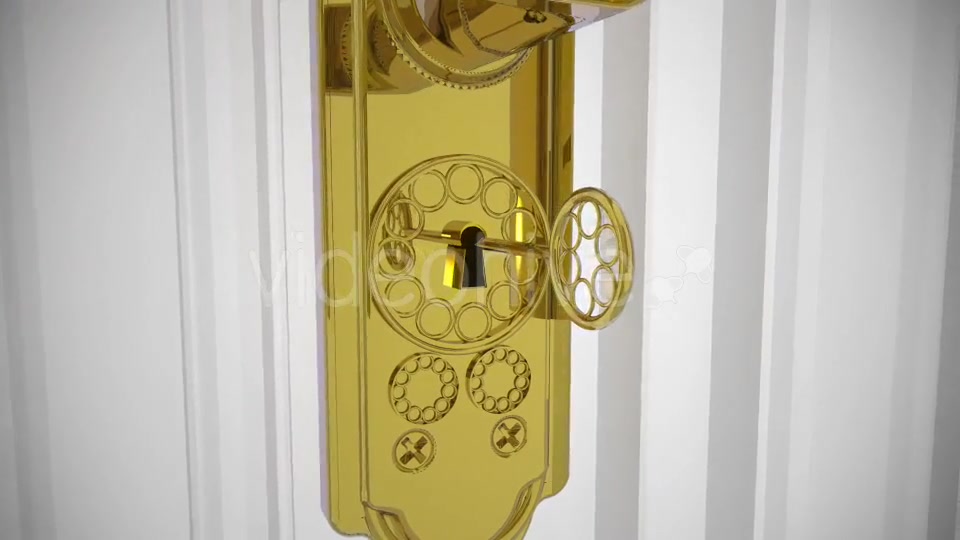 Golden Key Door Open Videohive 14507605 Motion Graphics Image 4