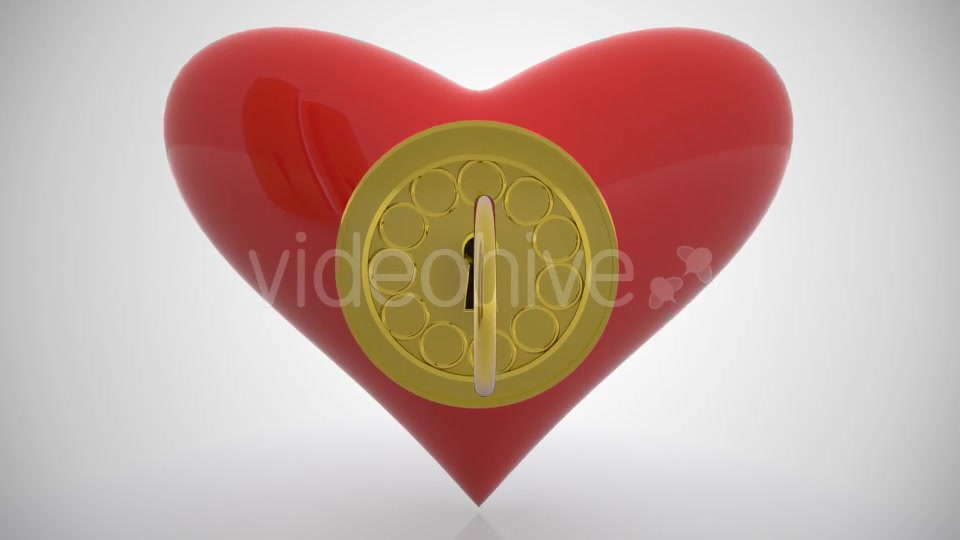 Golden Key Heart Door Open Videohive 14505124 Motion Graphics Image 4