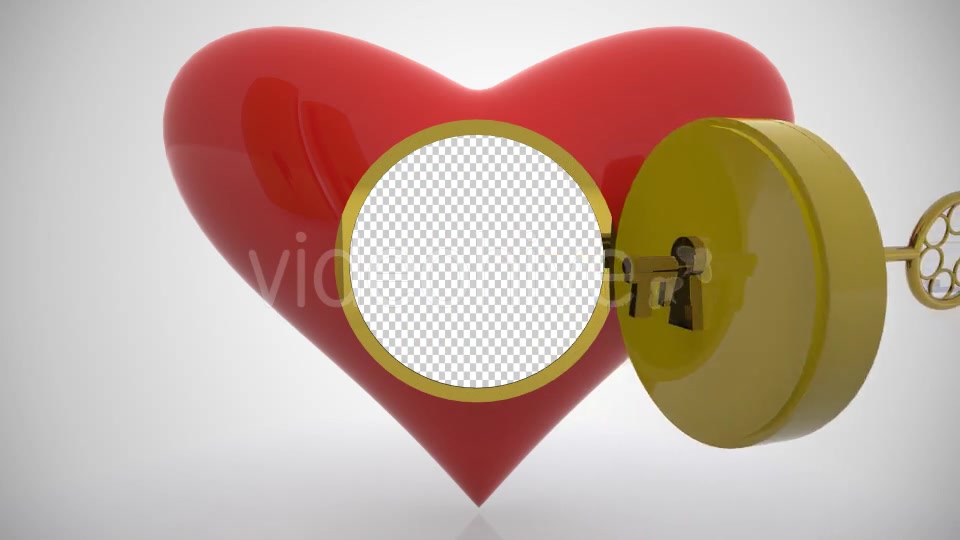 Golden Key Heart Door Open Videohive 14505124 Motion Graphics Image 7