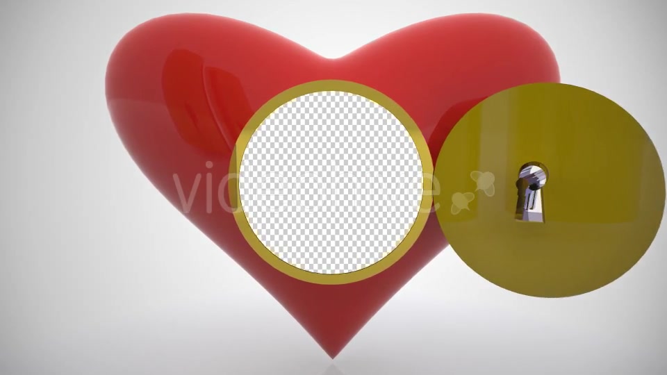 Golden Key Heart Door Open Videohive 14505124 Motion Graphics Image 8