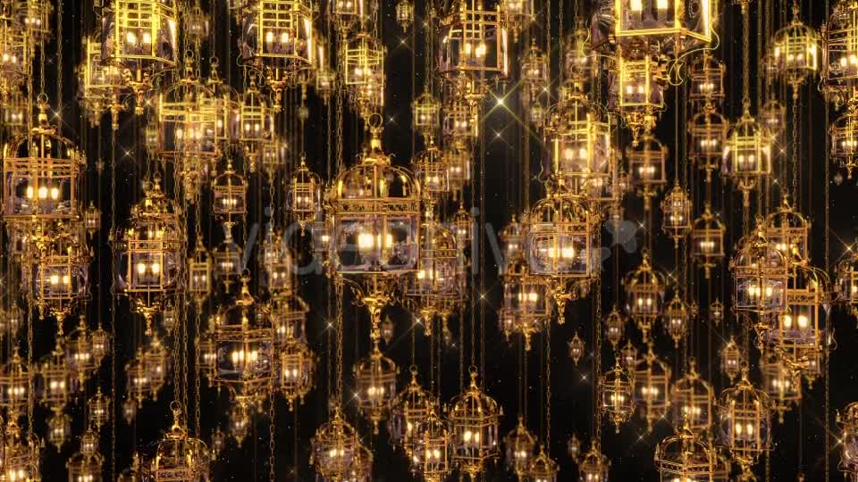 Golden Lanterns Videohive 17331985 Motion Graphics Image 1