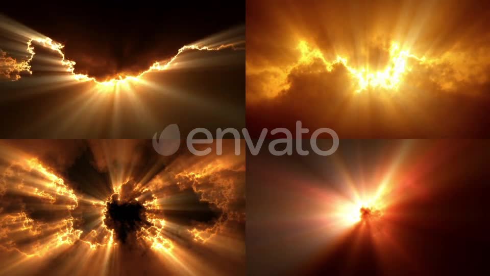 Golden Light Backgrounds Package Videohive 23649496 Motion Graphics Image 1