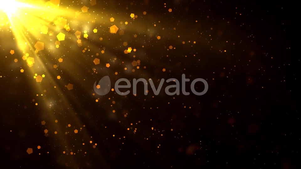 Golden Light Rays Particles Videohive 21641789 Motion Graphics Image 3