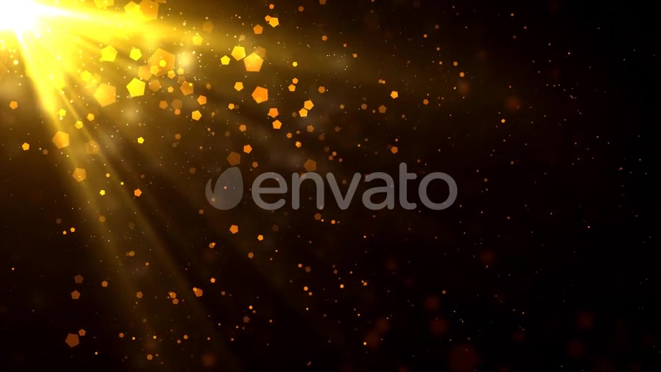 Golden Light Rays Particles Videohive 21641789 Motion Graphics Image 4