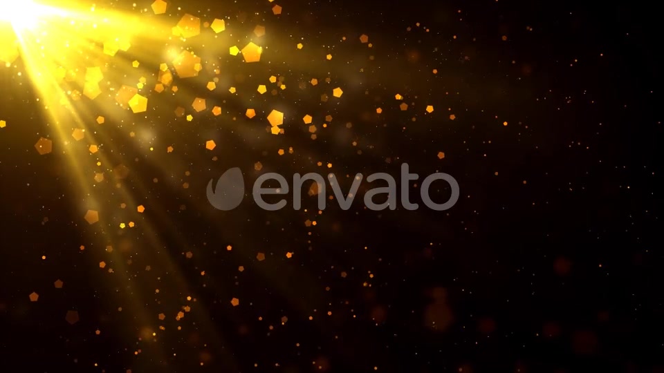 Golden Light Rays Particles Videohive 21641789 Motion Graphics Image 5