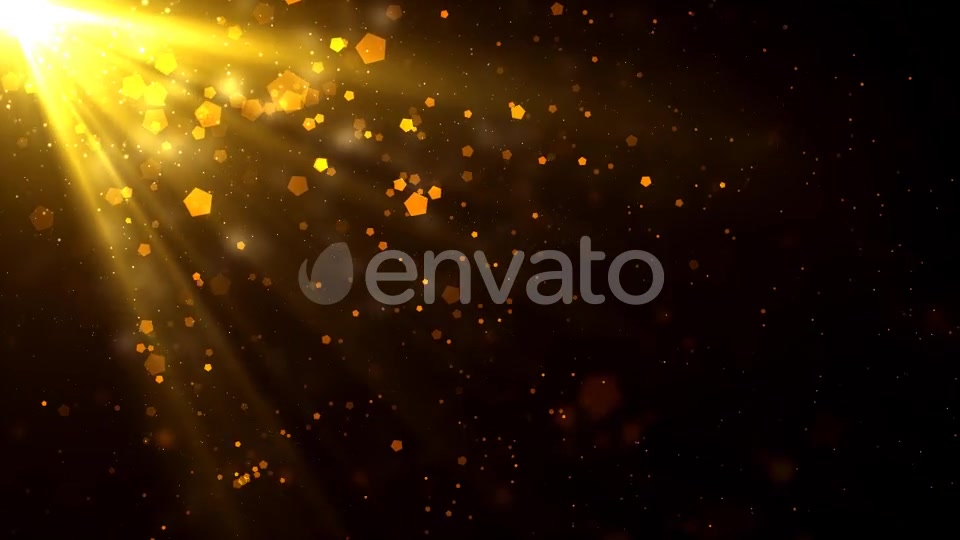 Golden Light Rays Particles Videohive 21641789 Motion Graphics Image 6