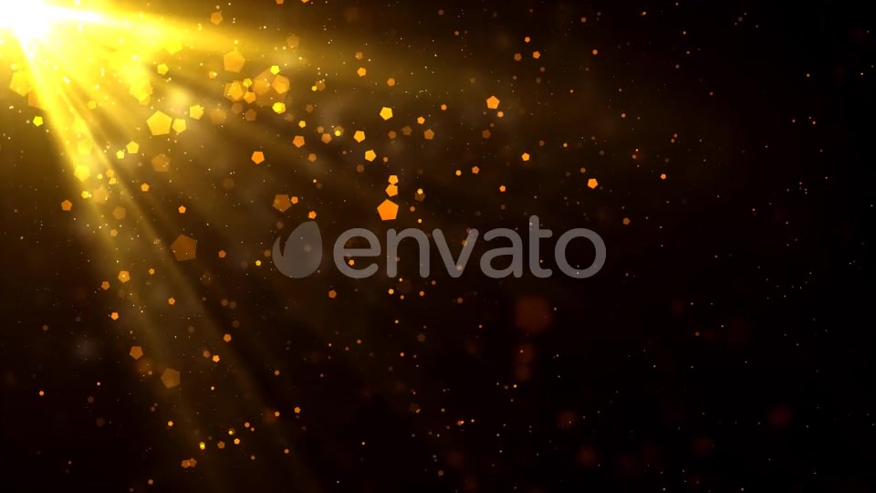 Golden Light Rays Particles Videohive 21641789 Motion Graphics Image 7