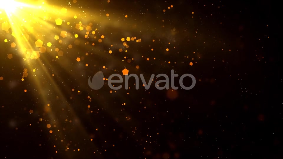 Golden Light Rays Particles Videohive 21641789 Motion Graphics Image 8