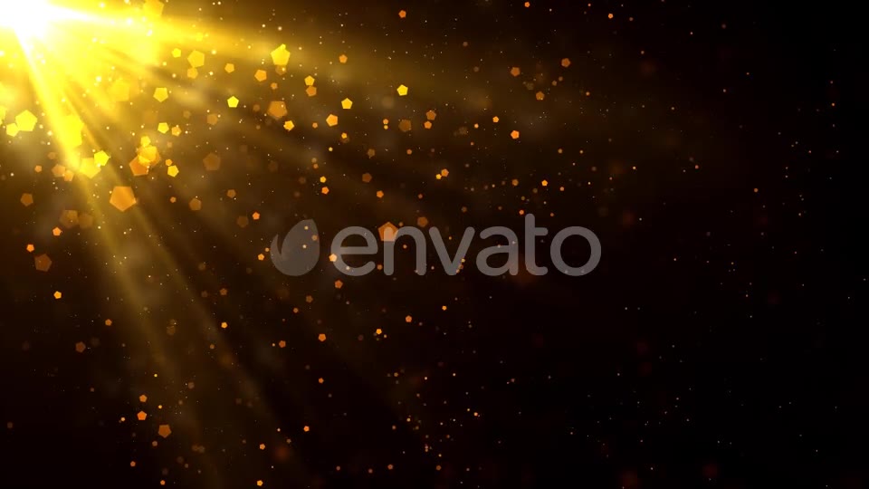 Golden Light Rays Particles Videohive 21641789 Motion Graphics Image 9