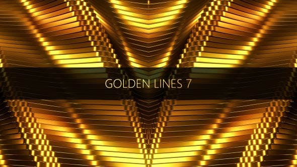 Golden Lines 7 - 17517760 Videohive Download