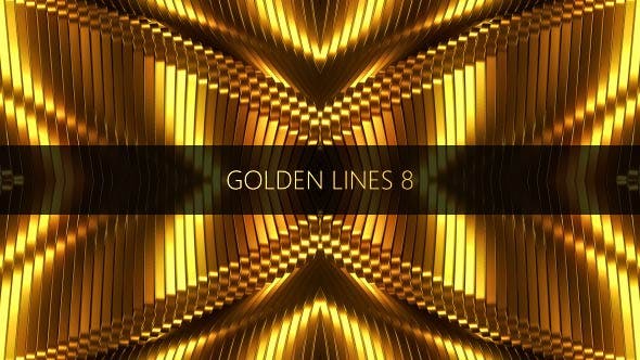 Golden Lines 8 - Videohive Download 17517770