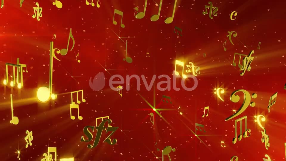 Golden Notes Videohive 22588390 Motion Graphics Image 2