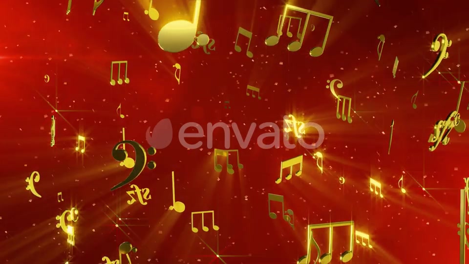 Golden Notes Videohive 22588390 Motion Graphics Image 5