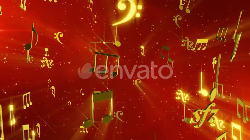 Golden Notes Videohive 22588390 Motion Graphics Image 7