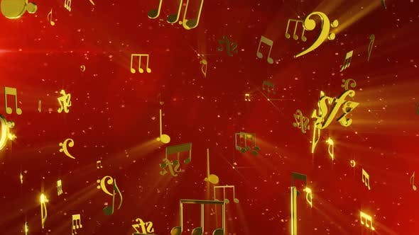 Golden Notes - Download Videohive 22588390