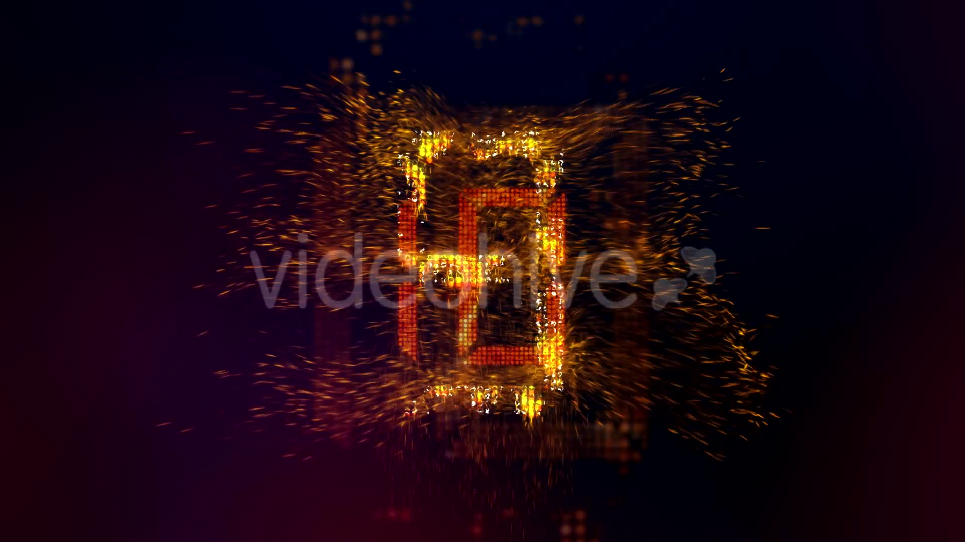 Golden Particles Countdown Videohive 20941389 Motion Graphics Image 2