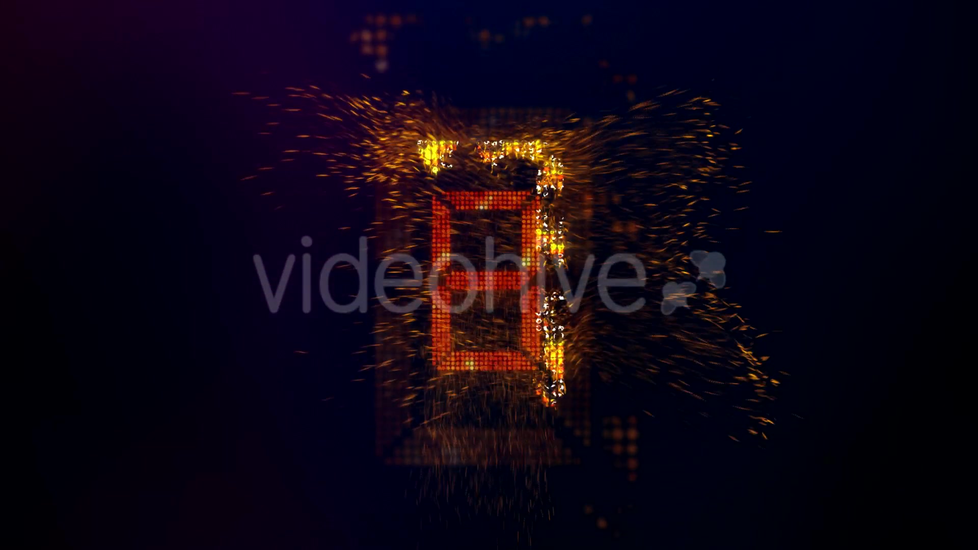 Golden Particles Countdown Videohive 20941389 Motion Graphics Image 4