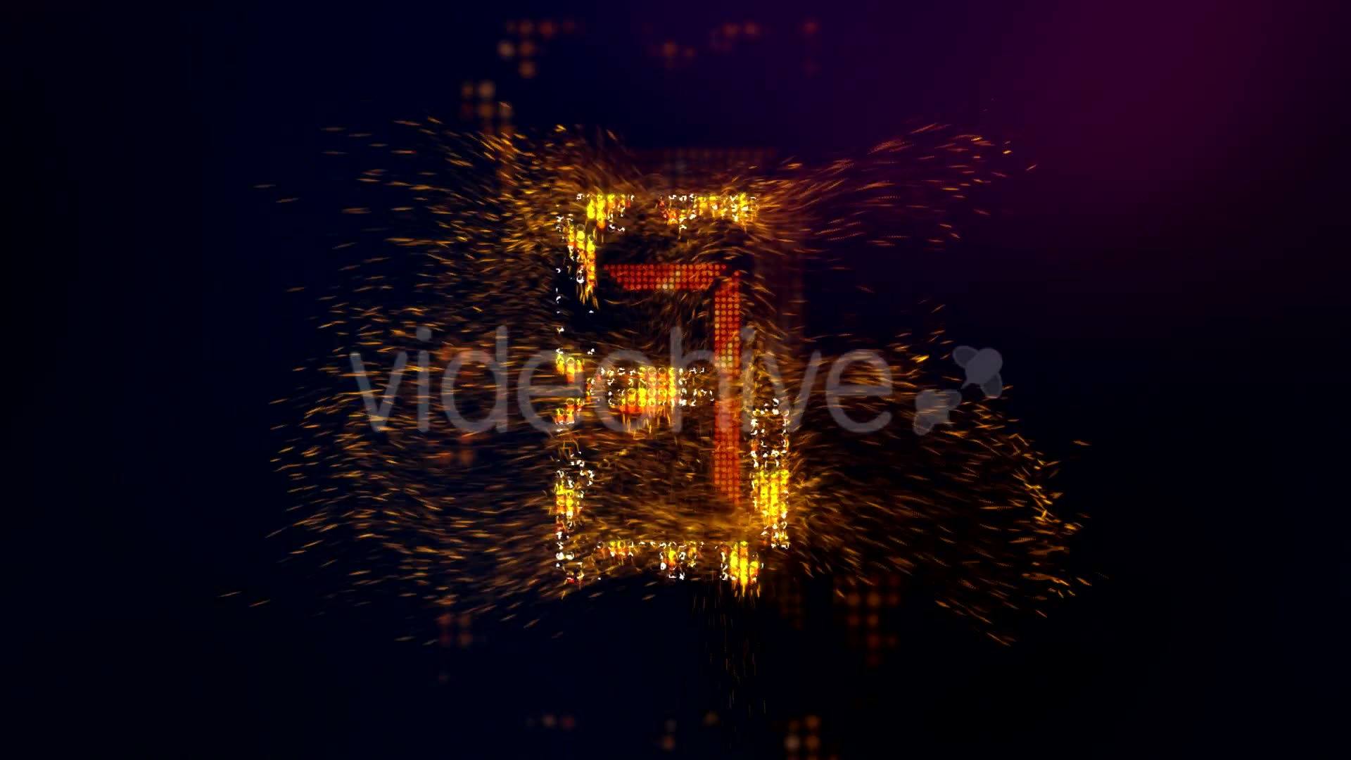 Golden Particles Countdown Videohive 20941389 Motion Graphics Image 5