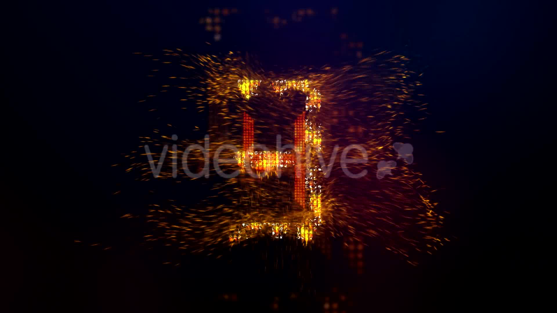 Golden Particles Countdown Videohive 20941389 Motion Graphics Image 8