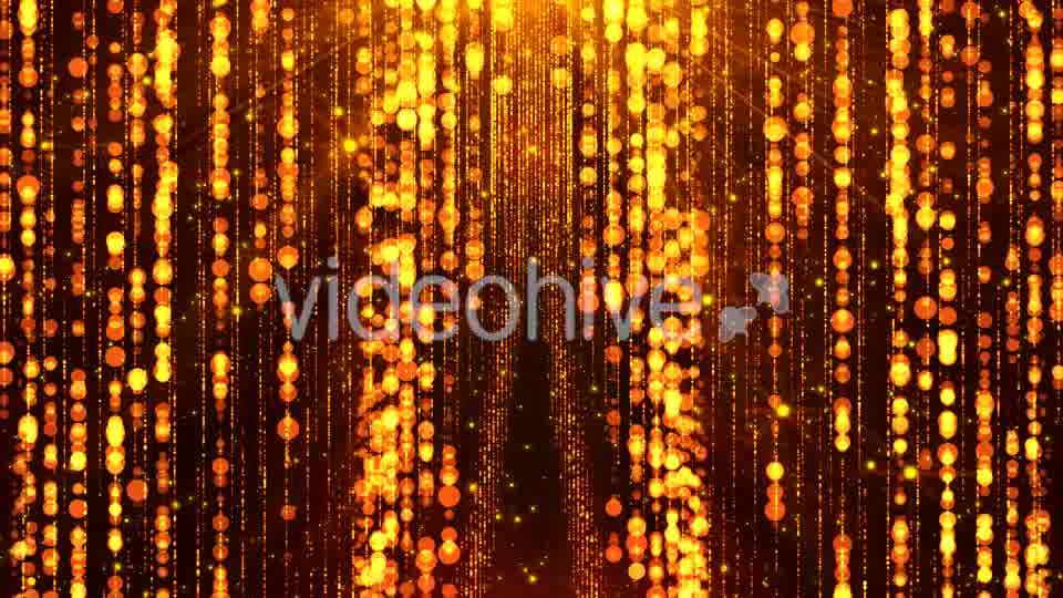 Golden Particles Curtain Videohive 21192734 Motion Graphics Image 11