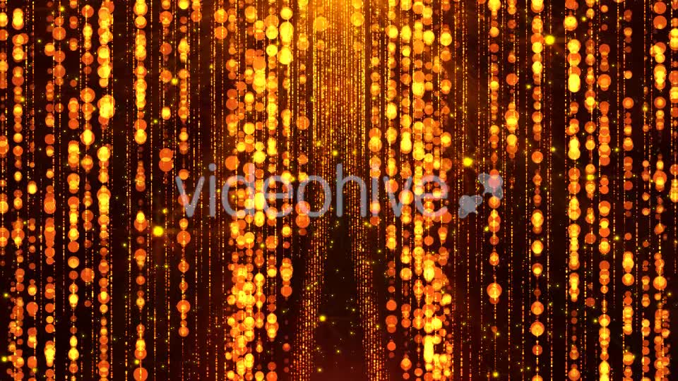 Golden Particles Curtain Videohive 21192734 Motion Graphics Image 2