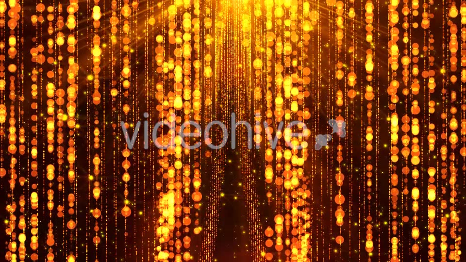 Golden Particles Curtain Videohive 21192734 Motion Graphics Image 5