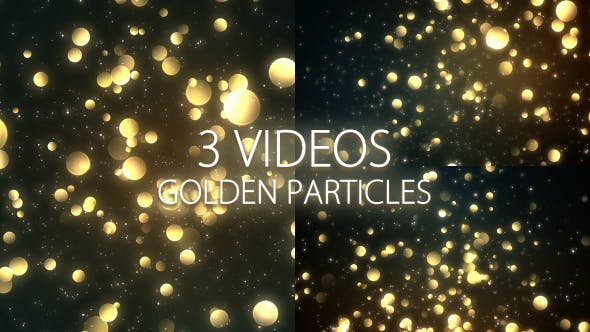 Golden Particles - Download 19982298 Videohive