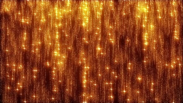 Golden Particles - Videohive Download 23307502