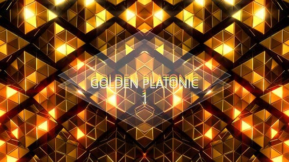 Golden Platonic 1 - Download 19203757 Videohive