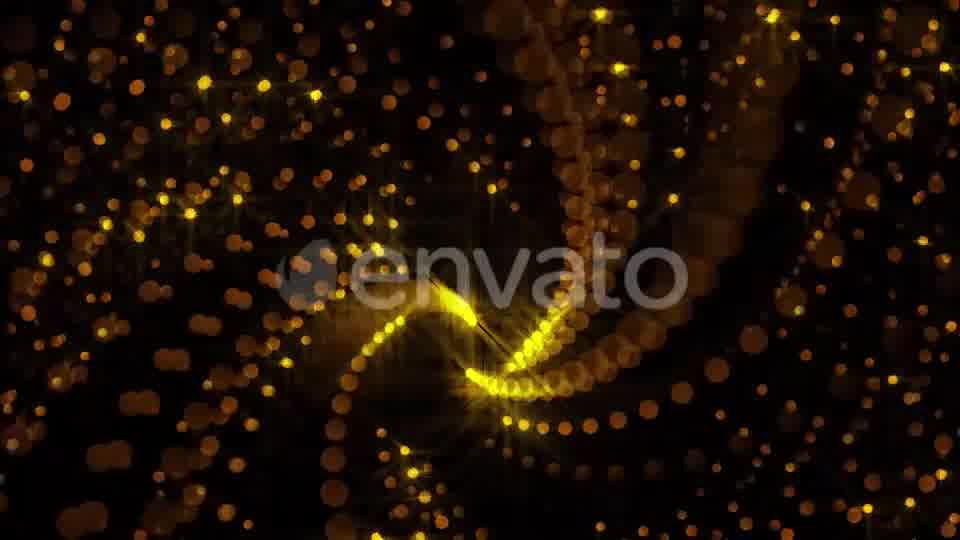 Golden Points VJ Loop Pack (3in1) Videohive 21687234 Motion Graphics Image 10