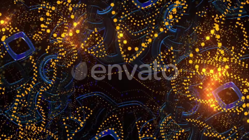 Golden Points VJ Loop Pack (3in1) Videohive 21687234 Motion Graphics Image 2