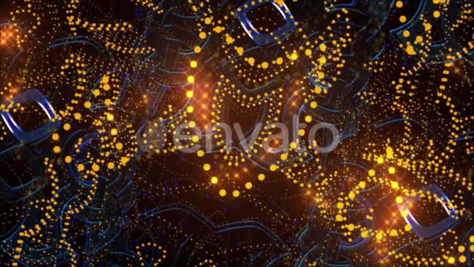 Golden Points VJ Loop Pack (3in1) Videohive 21687234 Motion Graphics Image 3