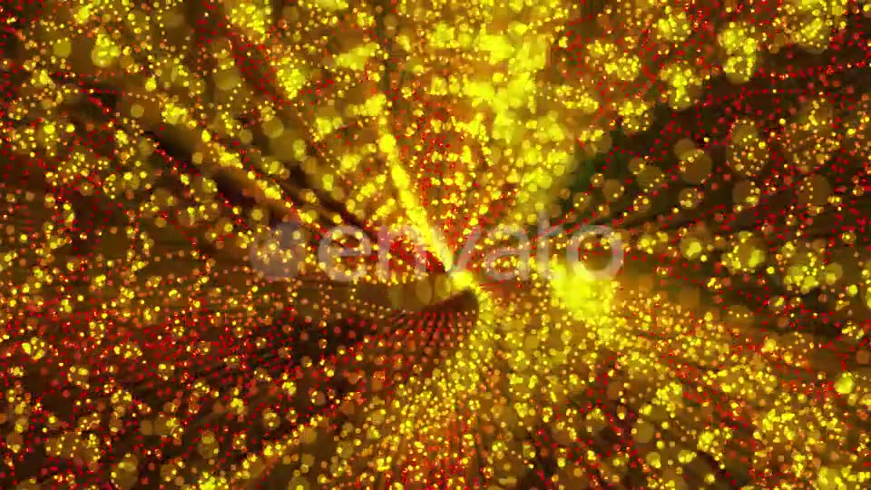 Golden Points VJ Loop Pack (3in1) Videohive 21687234 Motion Graphics Image 6