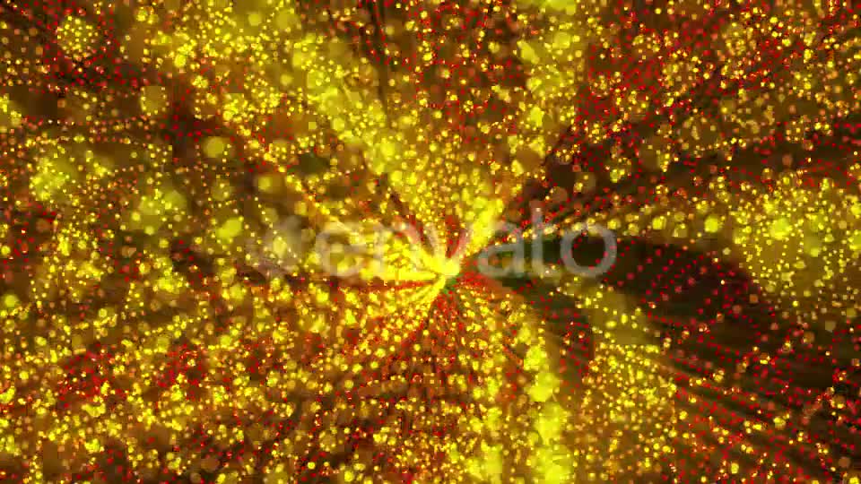 Golden Points VJ Loop Pack (3in1) Videohive 21687234 Motion Graphics Image 7