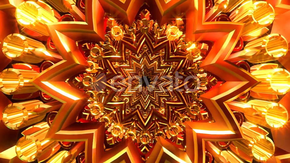 Golden Red Ornament Videohive 22243807 Motion Graphics Image 5
