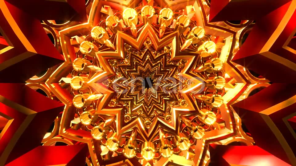 Golden Red Ornament Videohive 22243807 Motion Graphics Image 6